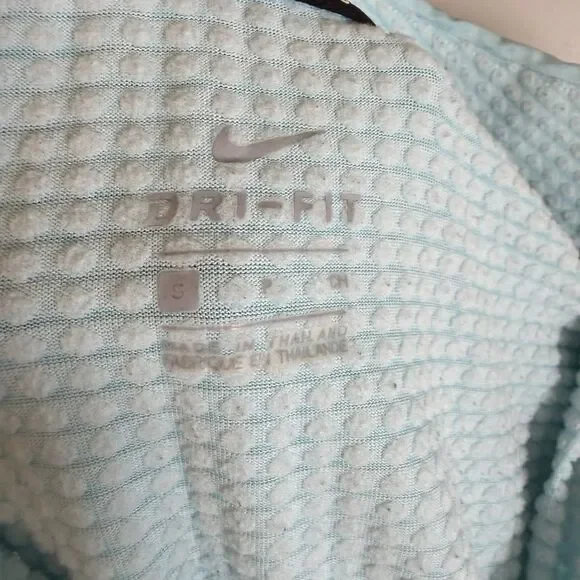 Nike Running Womens Therma Sphere Element Half-Zip Shirt Long Sleeve Blue Size S - Picture 9 of 13